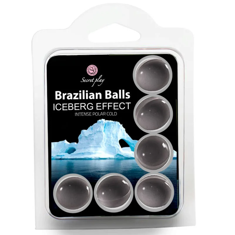 Secret play set 6 balles brésiliennes effet iceberg