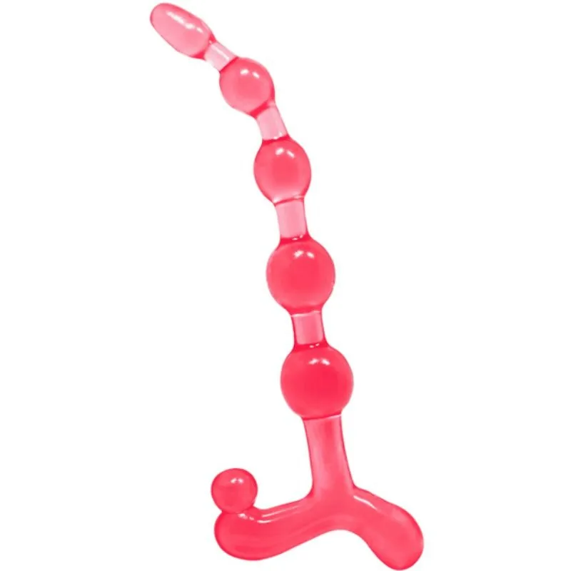 Baile - balles anal rouges bendy twist