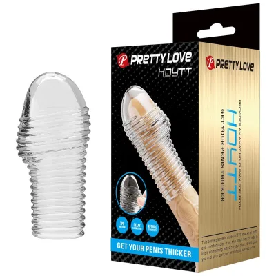 Pretty love - hottt funda para pene get your penis thicker transparente