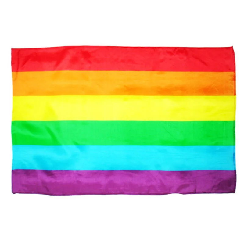 Grand drapeau lgbt
