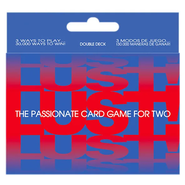 Lust le jeu de cartes passionné. en, es