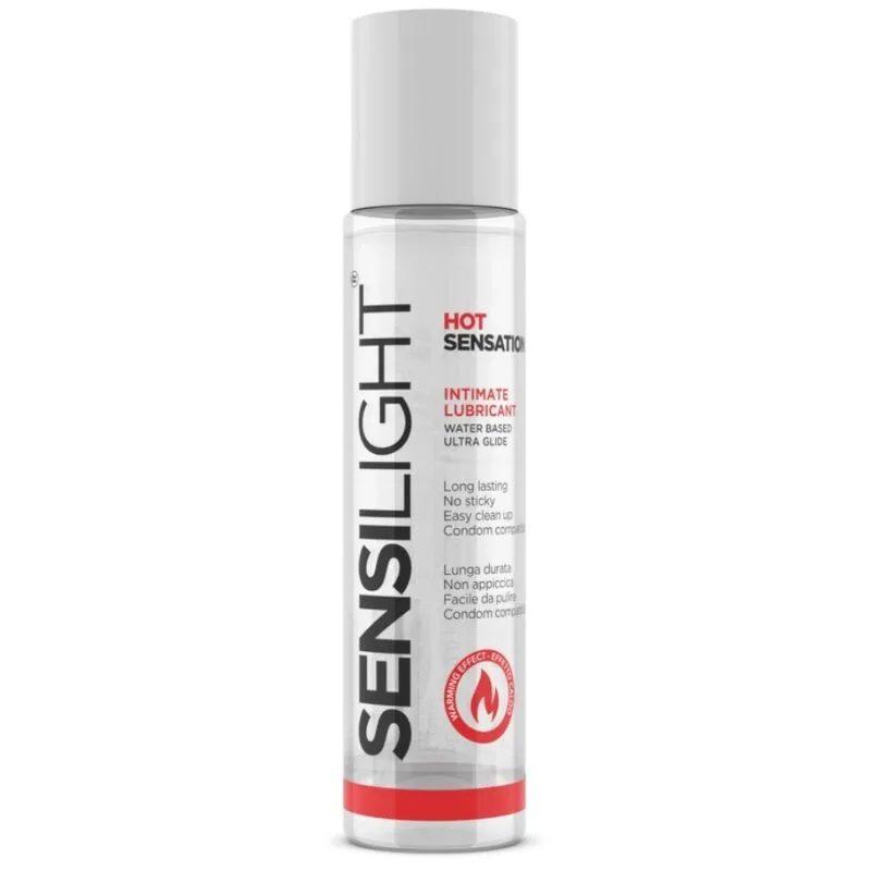 Intimateline - lubrifiant effet chaleur chaud sensilight 60 ml