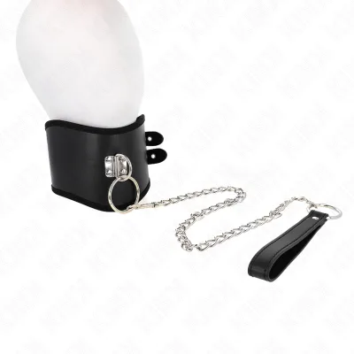 Kink - necklace 65 cm with wide strap adjustable 40-55 cm x 10 cm