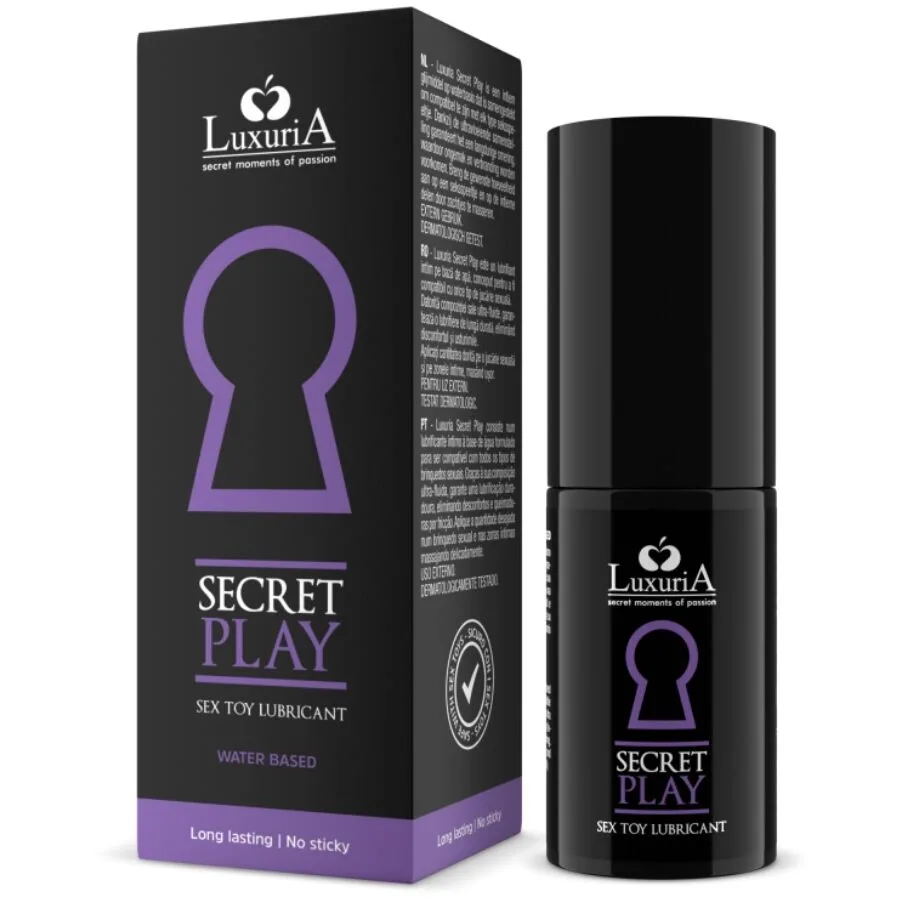 Lubrifiant pour jouets sexuels secret play 30 ml