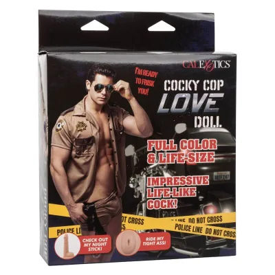 Cocky cop love doll