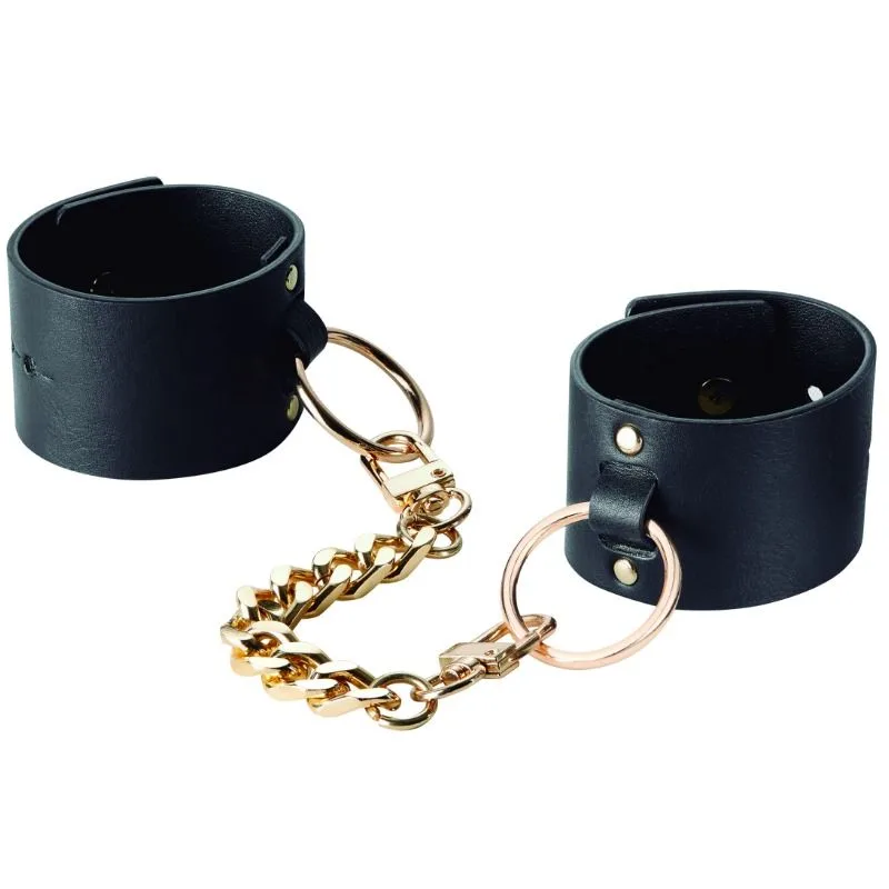 Bijoux indiscrets - maze manchettes larges noir