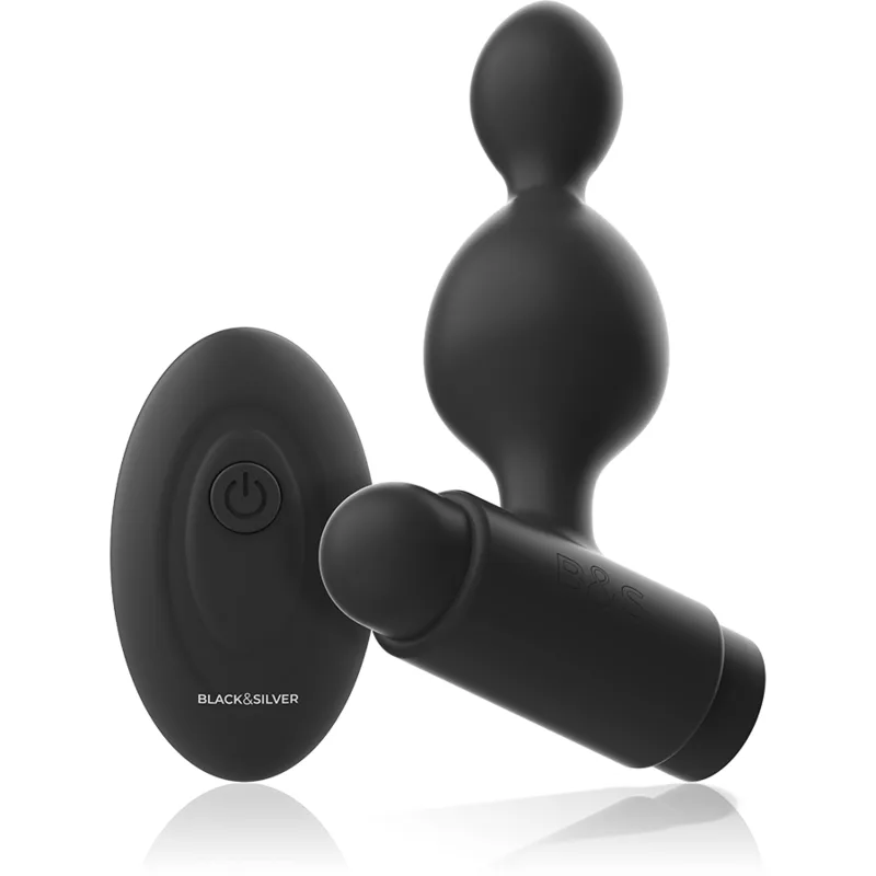 Tucker petite télécommande pour plug anal en silicone