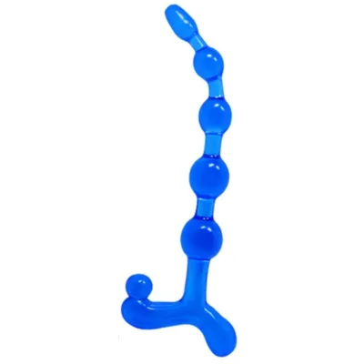 Baile - sfere anal blu flessibili twist