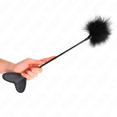 Kink - plumes tickle avec pagaie coeur 31 cm