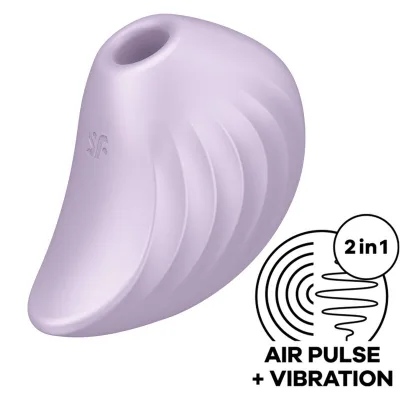 Satisfyer - pearl diver air pulse stimulator & vibrator violett