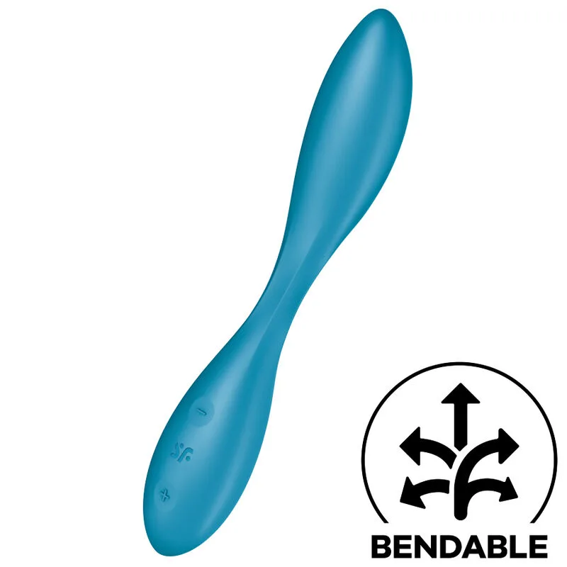 Satisfyer - vibrateur multi g-spot flex 1 bleu