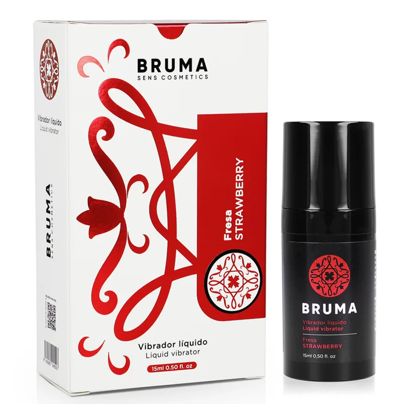 Vibrateur liquide ultra glissant fraise 15 ml