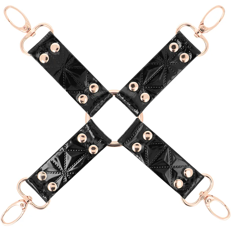 Begme - black edition cravate en cuir vegan