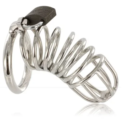 Cage ring chastity device