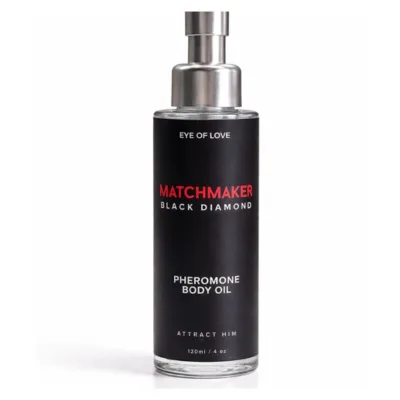 Matchmaker huile corporelle aux phéromones de diamant noir 120 ml