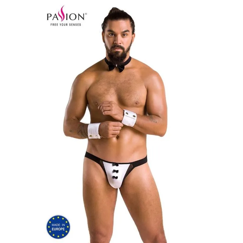 Passion - 036 slip alfrojo noir L/XL