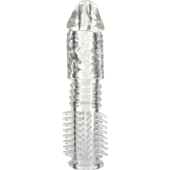 Couvre-pénis en silicone texturé