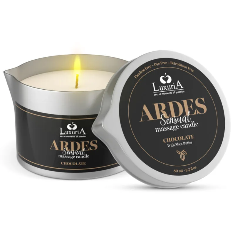 Intimateline luxuria - bougie de massage au chocolat