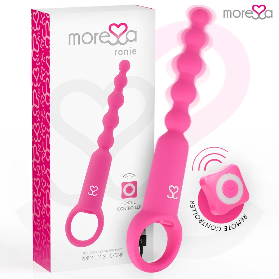 Ronie télécommande plaisir anal rose
