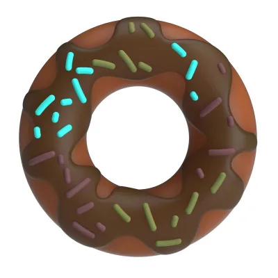 Pretty love - anneau pénis super donut marron