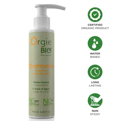 Bio camomille gel intime bio à base de eau 100 ml