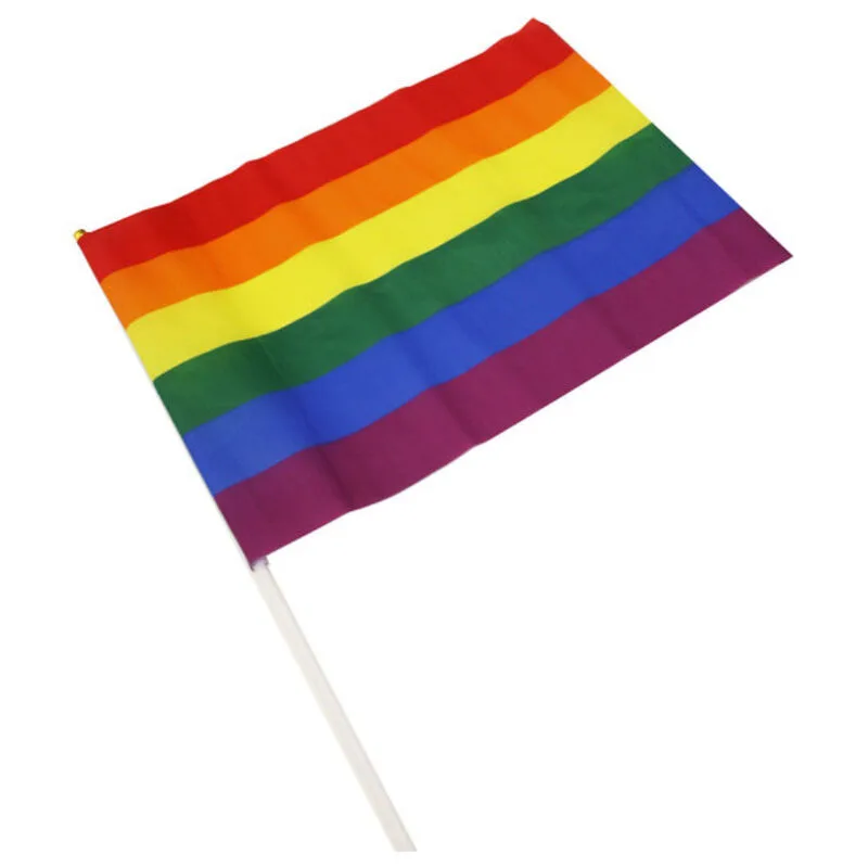 Fanion moyen drapeau lgbt