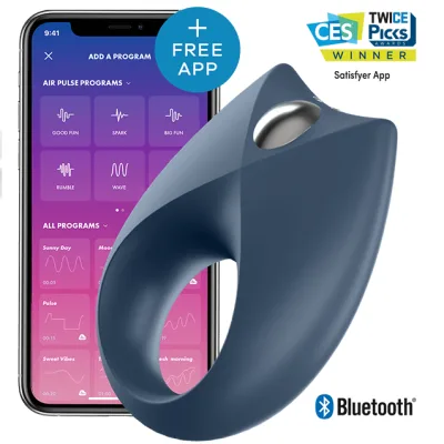 Satisfyer - application puissante de vibrateur un anneau royal