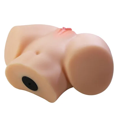 Vivian doppelter vaginal- und analvibrationsmasturbator flesh