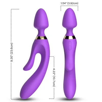 Armony - violet konijn massager & vibrator