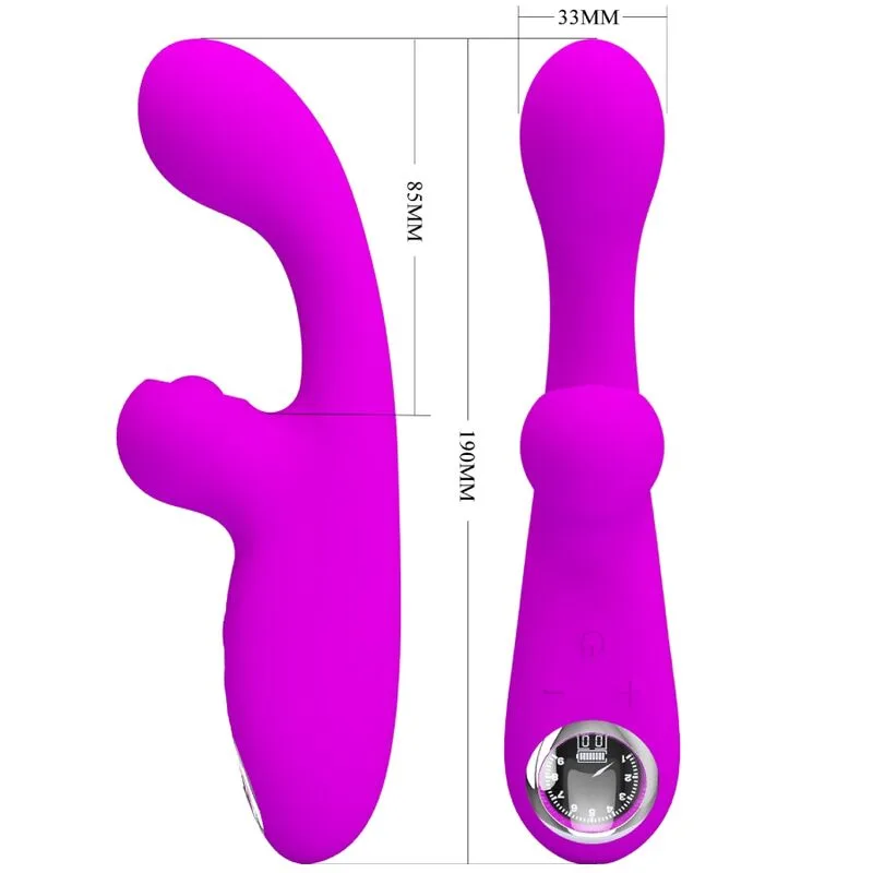 Pretty love - skylar vibrateur stimulateur violet
