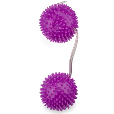 Baile - a deeply pleasure purple textured balls 3.60 cm