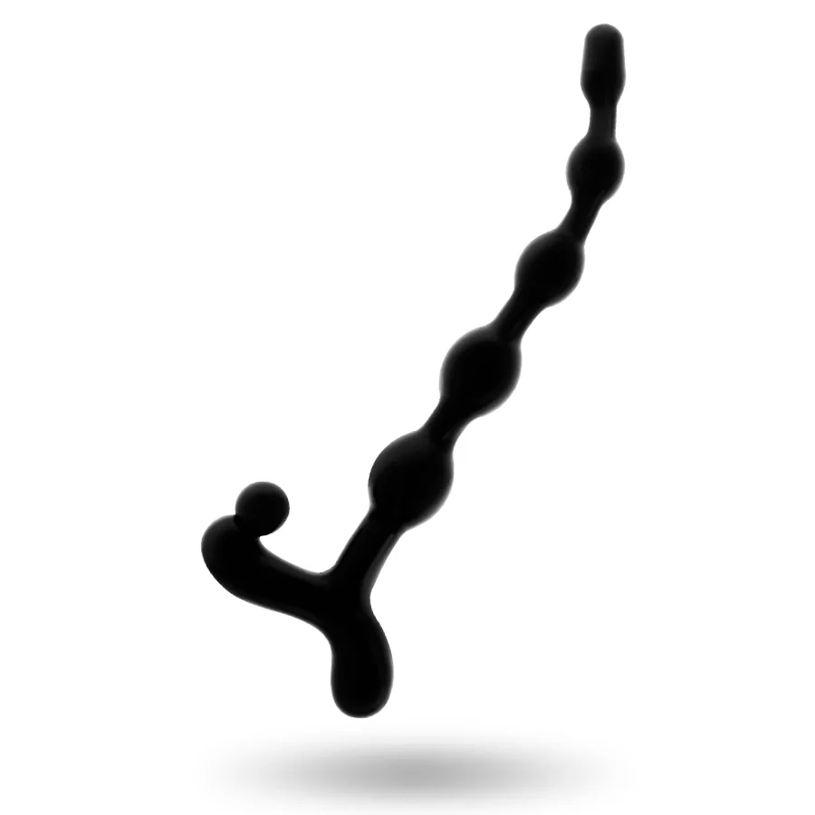 Balles anal 22 cm noir