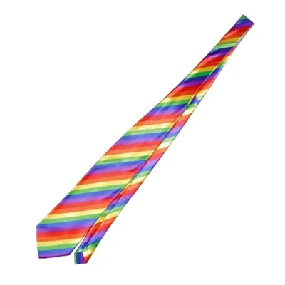 Cravate drapeau lgbt