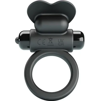 Pretty love - debonaire vibrationsring kaninchen 10 vibrationen schwarz