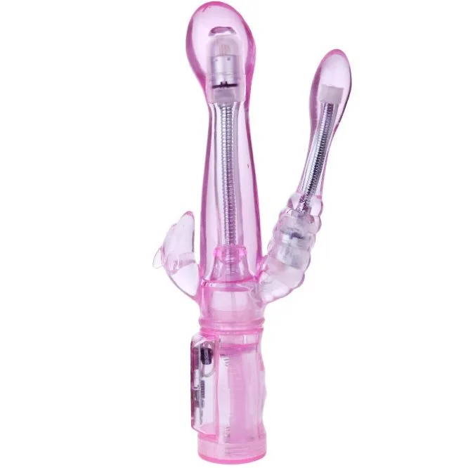 Baile - vibrateur flexible avec stimulateur anal