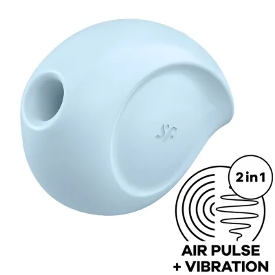 Satisfyer - sugar rush air pulse stimulator & vibrator blau