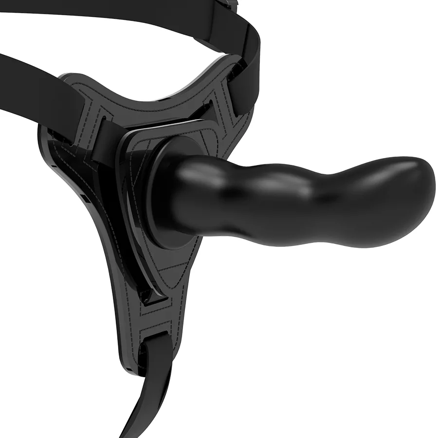 Silicone noir point g 16 cm