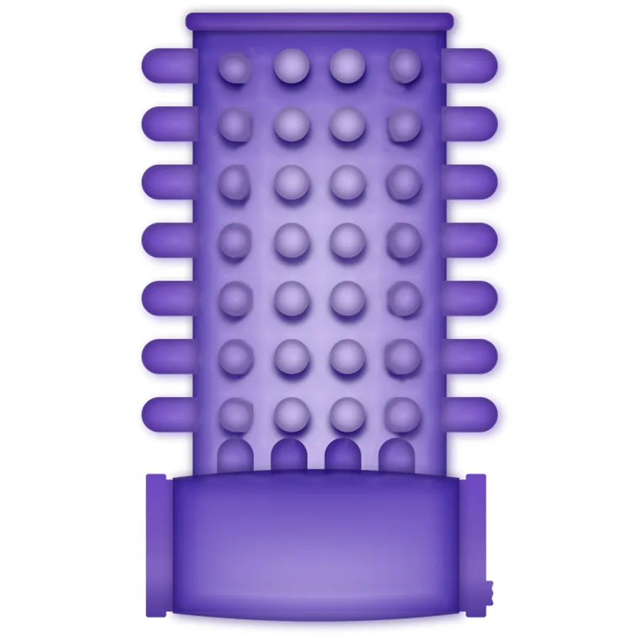 Couvercle de pénis de vibrateur lilas