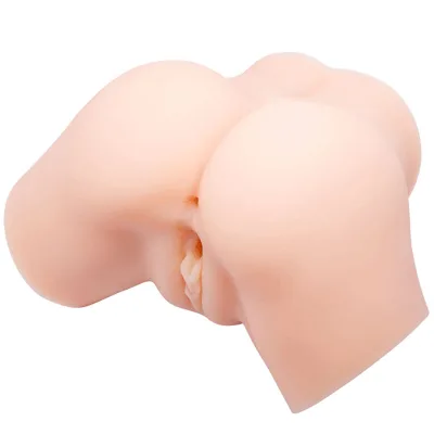 Realistischer vagina- und anus-vibrator samantha