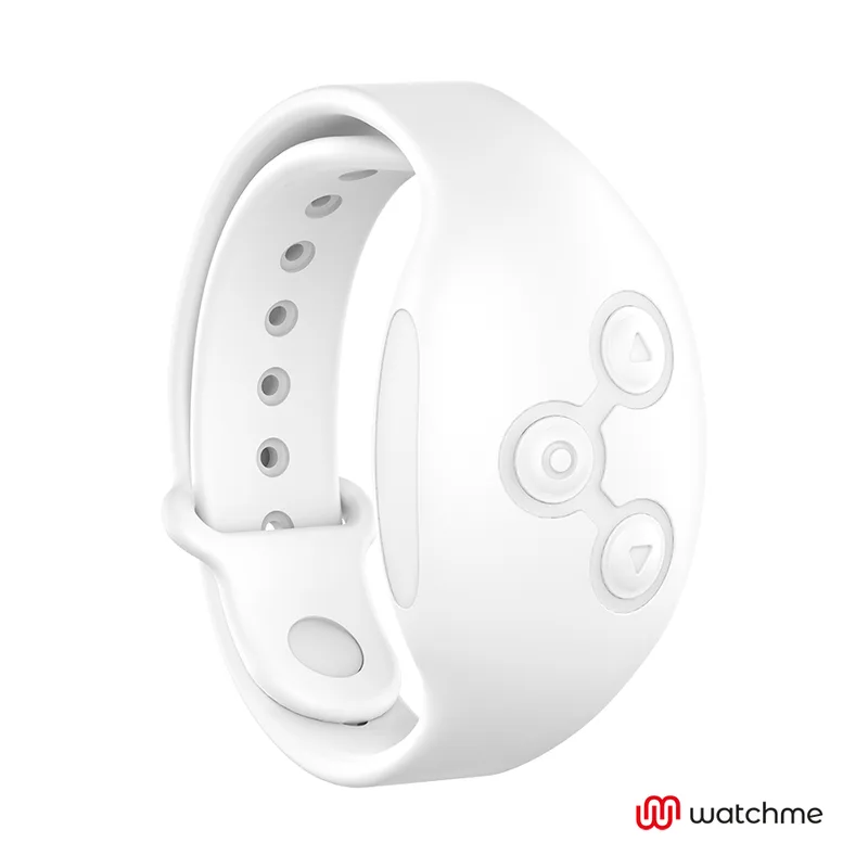 Montre à technologie sans fil blanche