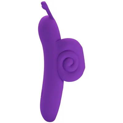 Pretty love - snail puissant stimulateur de doigts violet