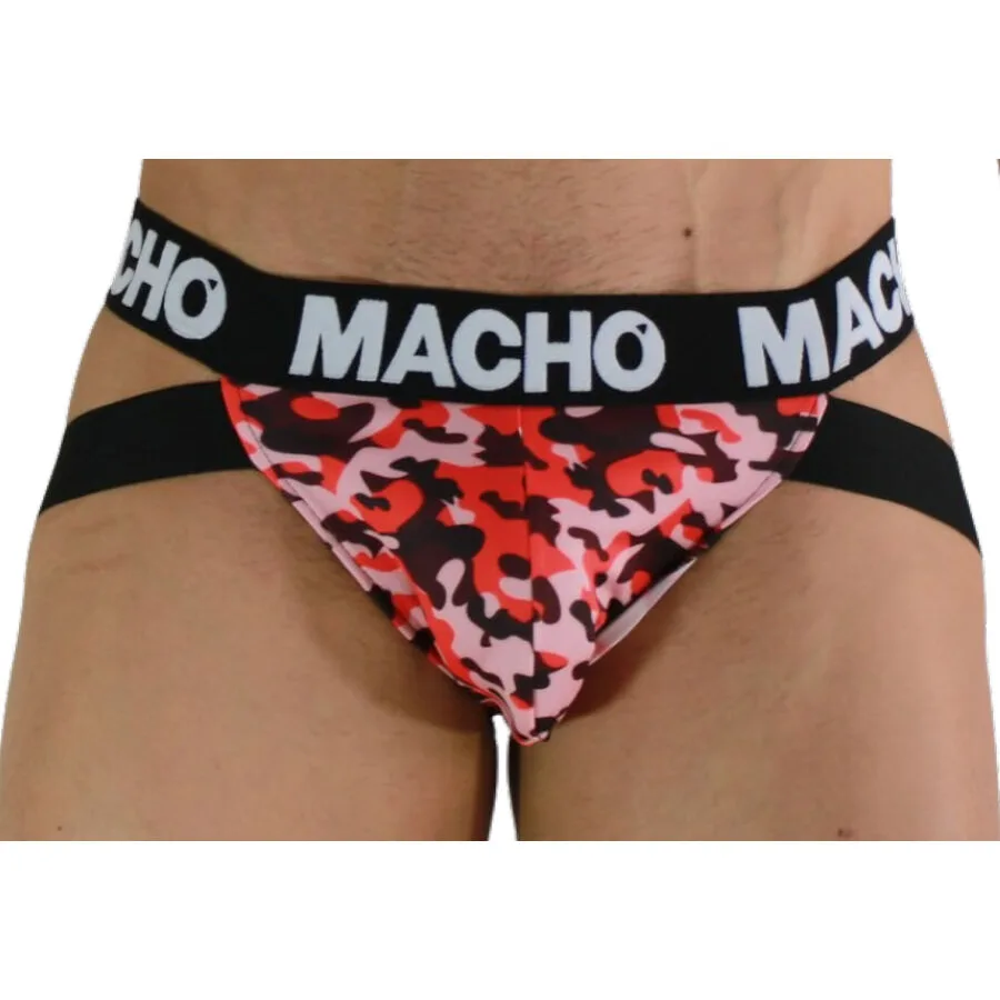 Macho - MX28MR jock militaire rouge M