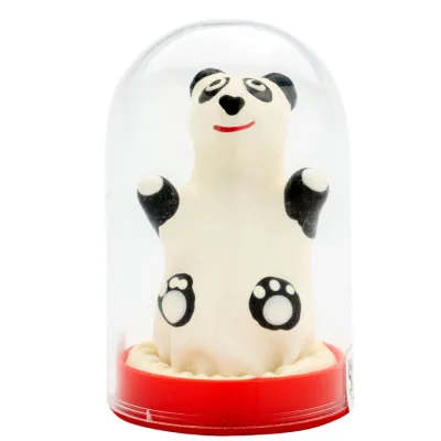 Preservativo decorativo pintado a mano panda modelo 1