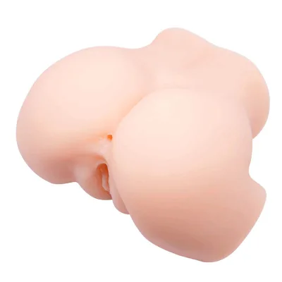 Realistische vagina- und anus-doppelvibration