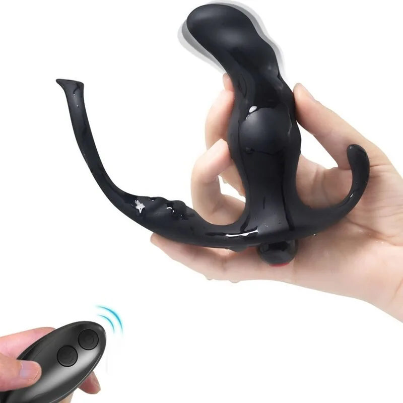 Armony - knight vibrateur anal prostate & anneau télécommande noir