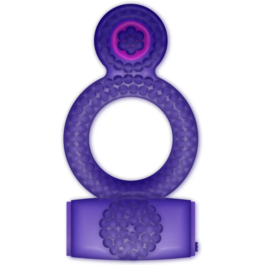 Bague lilas double plaisir