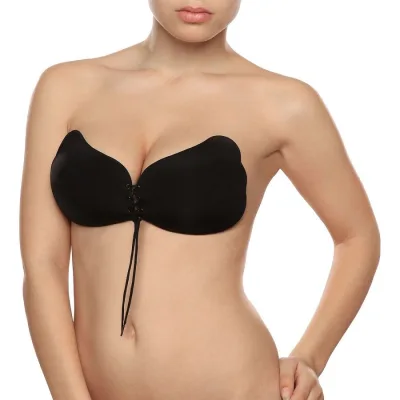 Bye-bra - lace-it valorizzazione push-up nero coppa a