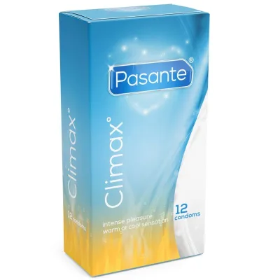 Préservatifs climax 6 effet chaleur + 6 effet frais / 12 unités