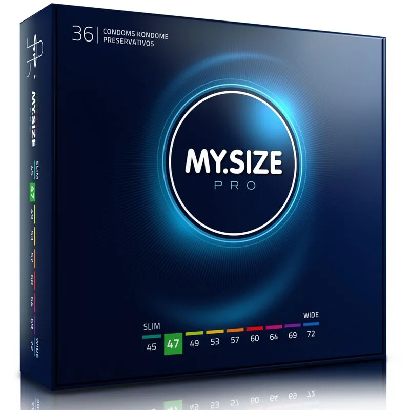 My size - pro préservatifs 47 mm 36 unités