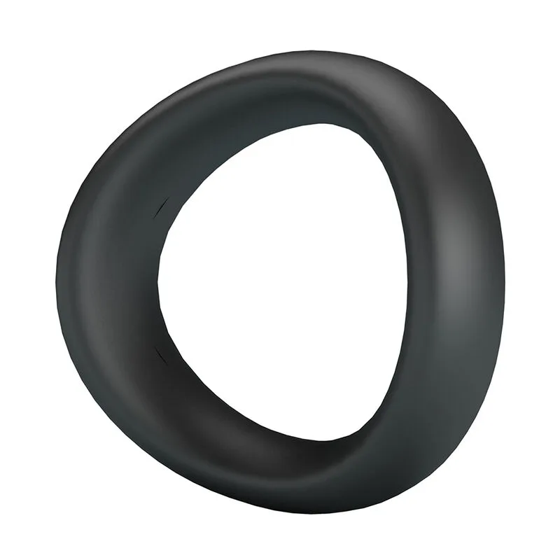 Valen anneau pénien ergonomique en silicone noir